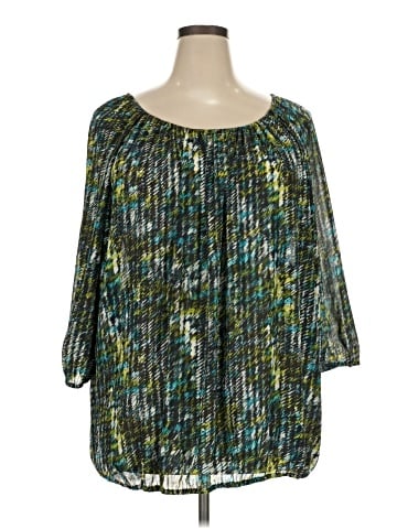 Lane Bryant 3/4 Sleeve Blouse (view 1)