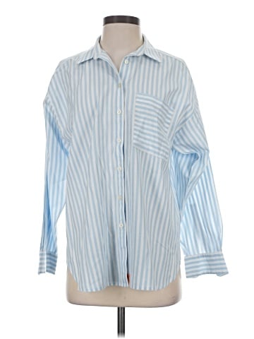 Ann Taylor LOFT Long Sleeve Button-Down Shirt (view 1)