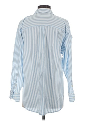 Ann Taylor LOFT Long Sleeve Button-Down Shirt (view 2)