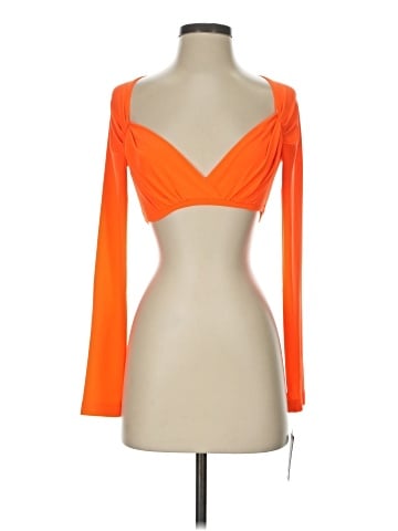 Norma Kamali Long Sleeve T-Shirt (view 1)