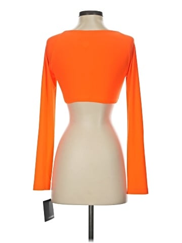 Norma Kamali Long Sleeve T-Shirt (view 2)