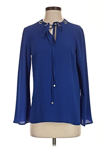 MICHAEL Michael Kors Long Sleeve Blouse (view 1)