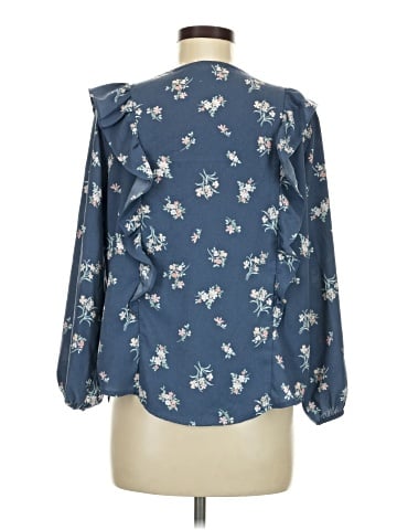 LC Lauren Conrad 3/4 Sleeve Blouse (view 2)