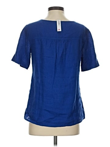 Lands' End Short Sleeve Blouse (view 2)