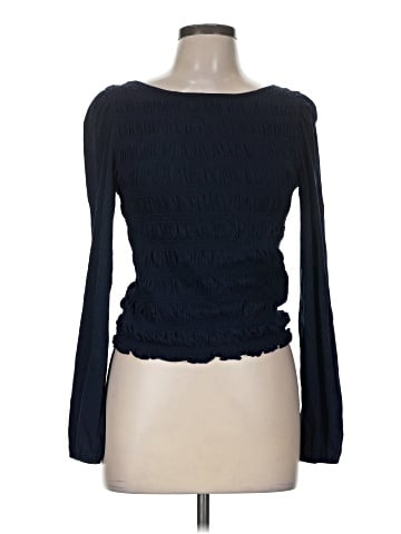 Madewell Smocked Boatneck Top (view 1)