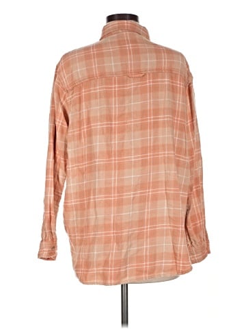 American Eagle Outfitters Long Sleeve Button-Down Shirt (view 2)