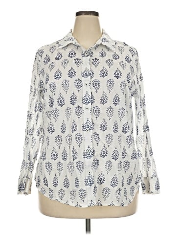 Talbots Long Sleeve Blouse (view 1)