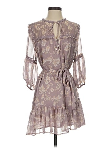 Olivaceous Casual Dress (view 1)