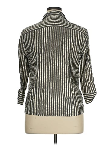 Anne Klein 3/4 Sleeve Button-Down Shirt (view 2)