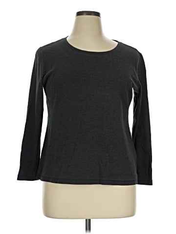 Caslon 3/4 Sleeve T-Shirt (view 1)