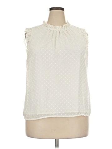 J.Crew Factory Store Sleeveless Blouse (view 1)