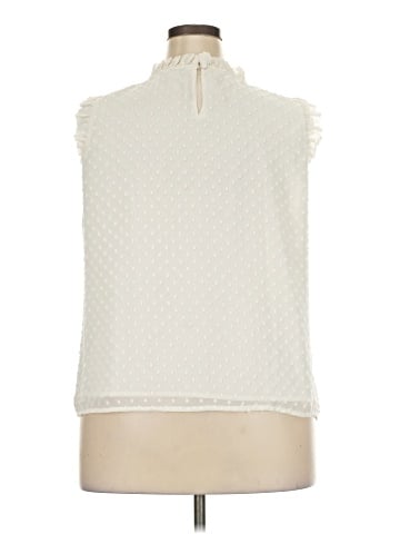 J.Crew Factory Store Sleeveless Blouse (view 2)