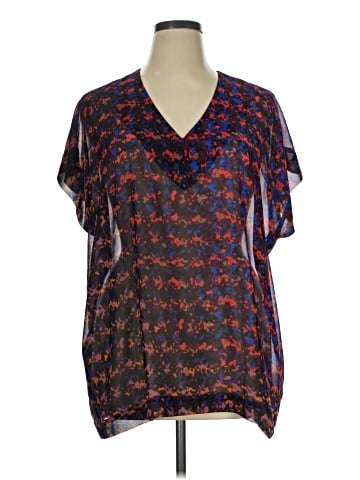 CAbi Short Sleeve Blouse (view 1)