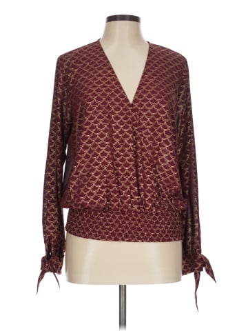 MICHAEL Michael Kors Long Sleeve Blouse (view 1)