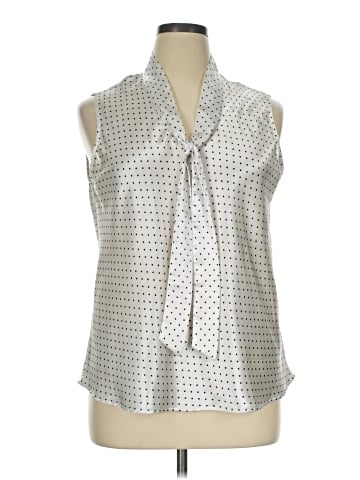 Black Label by Evan Picone Sleeveless Blouse (view 1)