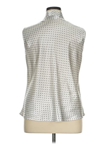 Black Label by Evan Picone Sleeveless Blouse (view 2)