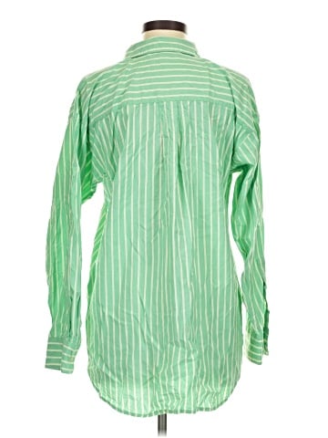 Ann Taylor LOFT Long Sleeve Button-Down Shirt (view 2)
