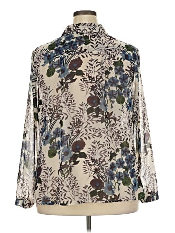 CAbi Long Sleeve Blouse (view 2)