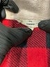 Entro 100% Polyester Plaid Red Pullover Sweater Size L - photo 7