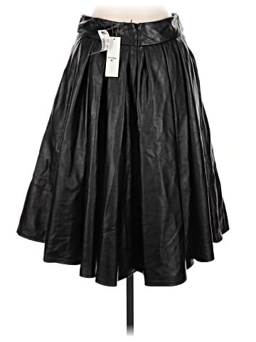 Gracia Faux Leather Skirt (view 2)