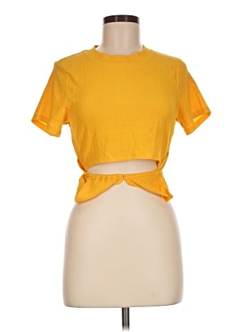 BCBGeneration Short Sleeve Top (view 1)