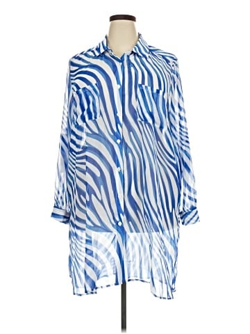 Jessica London 3/4 Sleeve Blouse (view 1)