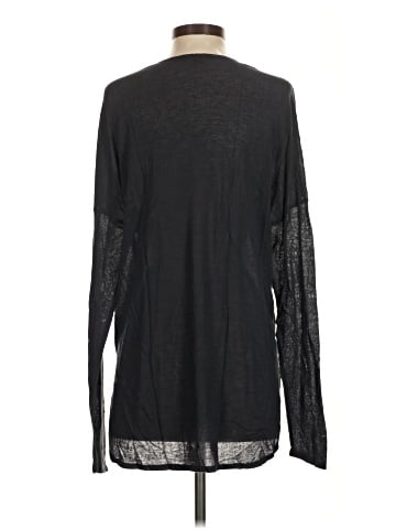 Vince. Long Sleeve Silk Top (view 2)