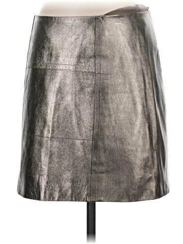 Nicole Miller Leather Skirt (view 1)
