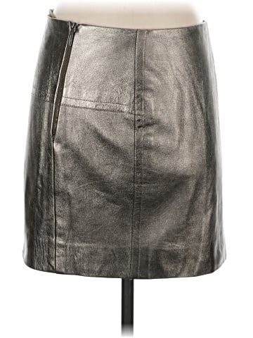 Nicole Miller Leather Skirt (view 2)