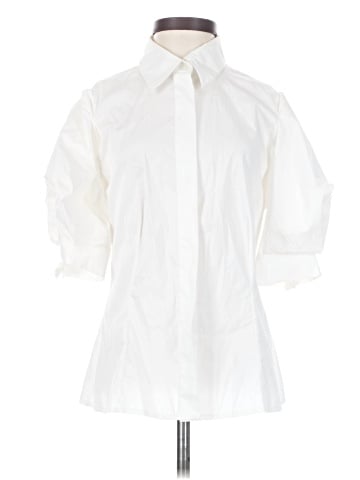 Robbi & Nikki 3/4 Sleeve Button-Down Shirt (view 1)