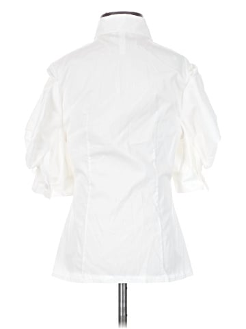 Robbi & Nikki 3/4 Sleeve Button-Down Shirt (view 2)