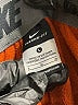Nike 100% Polyester Orange Track Pants Size L - photo 7