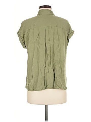 Rose + Olive Short Sleeve Blouse (view 2)