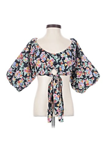 For Love & Lemons 3/4 Sleeve Blouse (view 1)