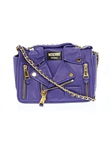 Moschino Leather Shoulder Bag (view 1)
