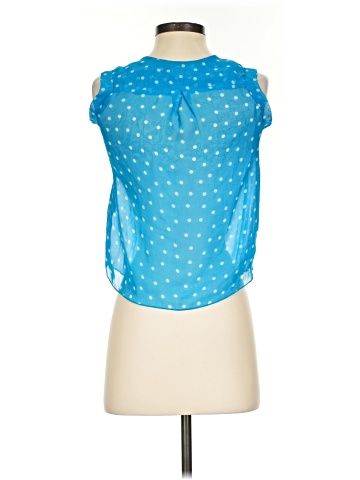 Aqua Sleeveless Blouse (view 2)