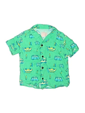 Cat & Jack Short Sleeve Button-Down Shirt (view 1)