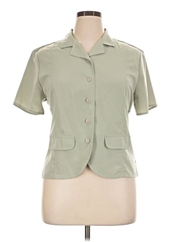 Kathie Lee Short Sleeve Blouse (view 1)