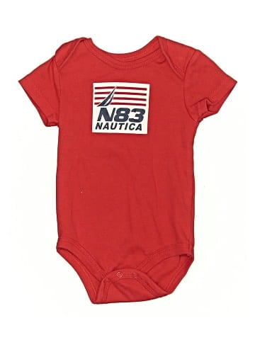 Nautica Short Sleeve Onesie (view 1)