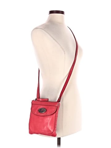 Fossil Leather Crossbody Bag (view 2)