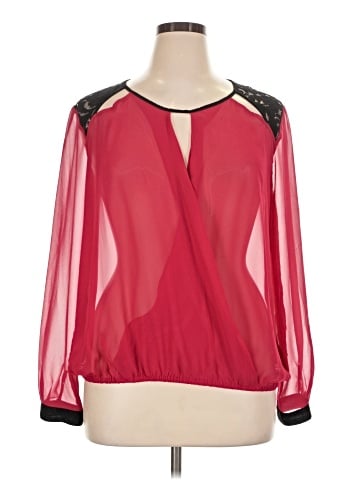 Bisou Bisou Long Sleeve Blouse (view 1)