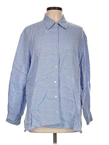 Liz Claiborne Long Sleeve Button-Down Shirt (view 1)