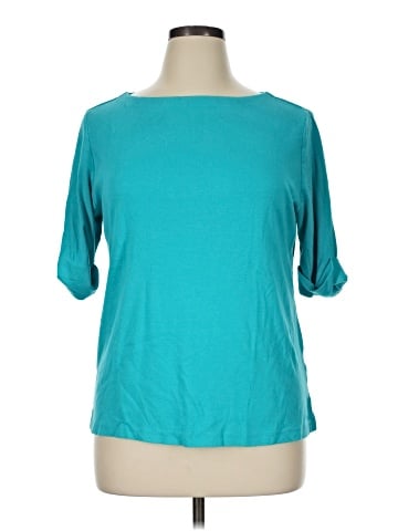 Karen Scott 3/4 Sleeve T-Shirt (view 1)