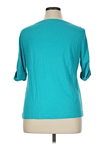 Karen Scott 3/4 Sleeve T-Shirt (view 2)