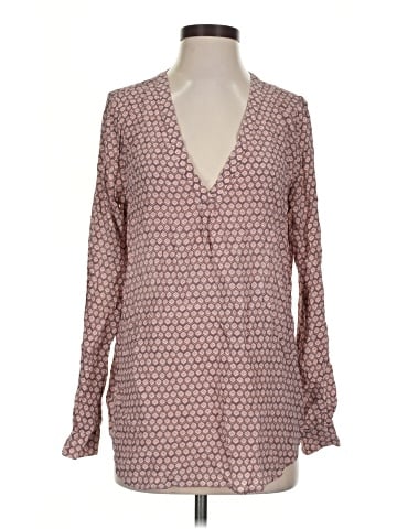 Joie Long Sleeve Silk Top (view 1)