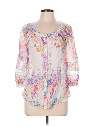 Figueroa & Flower 3/4 Sleeve Blouse (view 1)