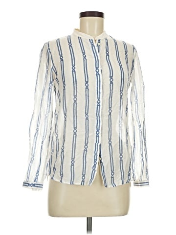 Massimo Dutti Long Sleeve Blouse (view 1)