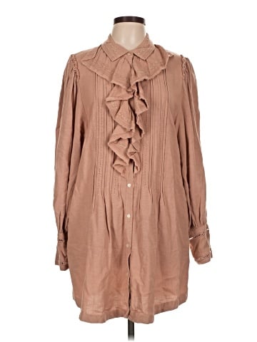 Free People Long Sleeve Blouse (view 1)