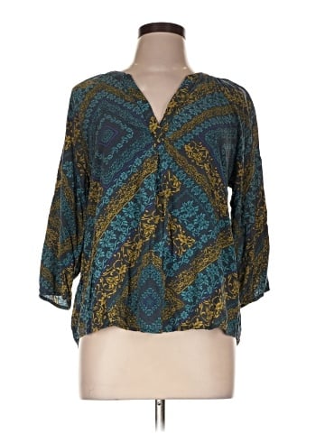 SONOMA life + style 3/4 Sleeve Blouse (view 1)