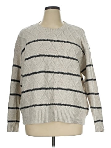 Bobeau Pullover Sweater (view 1)